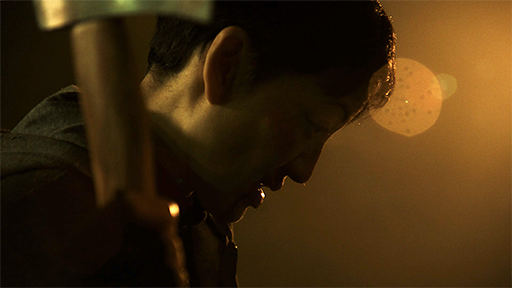 The local drug dealer does what she needs to, to enforce the rules.